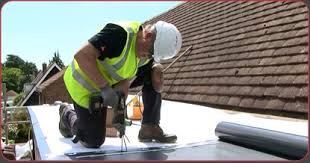 Garage roof repair in Bolton England