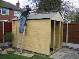 Shed roof felted in Bolton near me